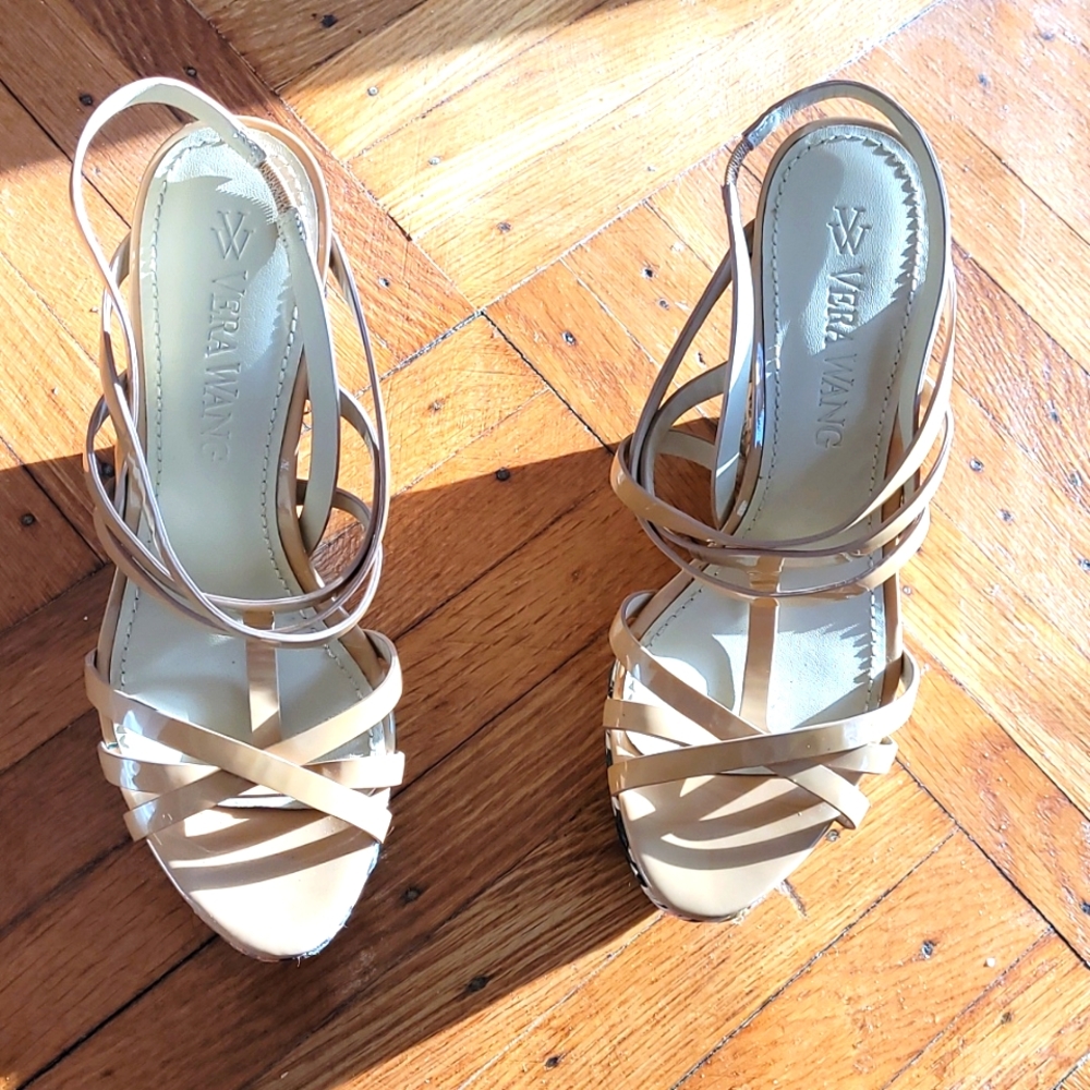 Vera Wang Wedge Sandals